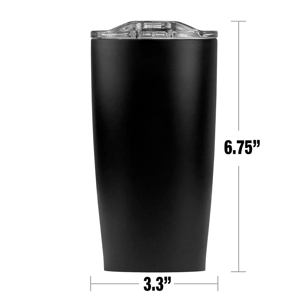 The Hobbit/Thorin Cauldron Stainless Steel Tumbler 20 oz Coffee Travel Mug/Cup, Vacuum Insulated & Double Wall with Leakproof Sliding Lid | outstanding for Hot Drinks and Cold Beverages