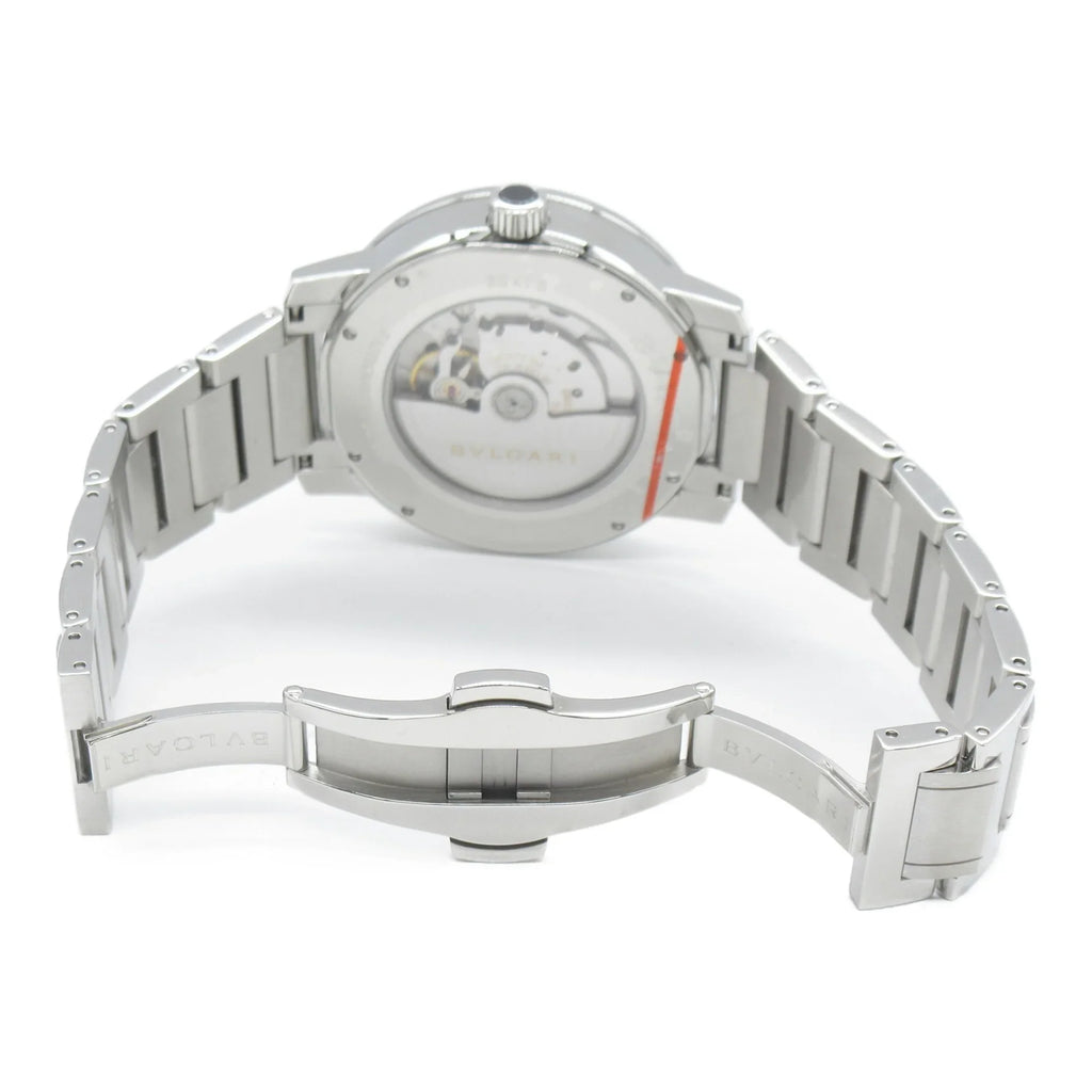 Pre-Owned BVLGARI Bvlgari Bvlgari Wrist Watch Watch Wrist Watch BB41S Mechanical Automatic White  Stainless Steel BB41S (Good)