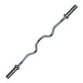 Valor Fitness 47" EZ Curl Bar -28mm Streel Knurled Hand Grip for Triceps Arm Curls and Upper Body Workout