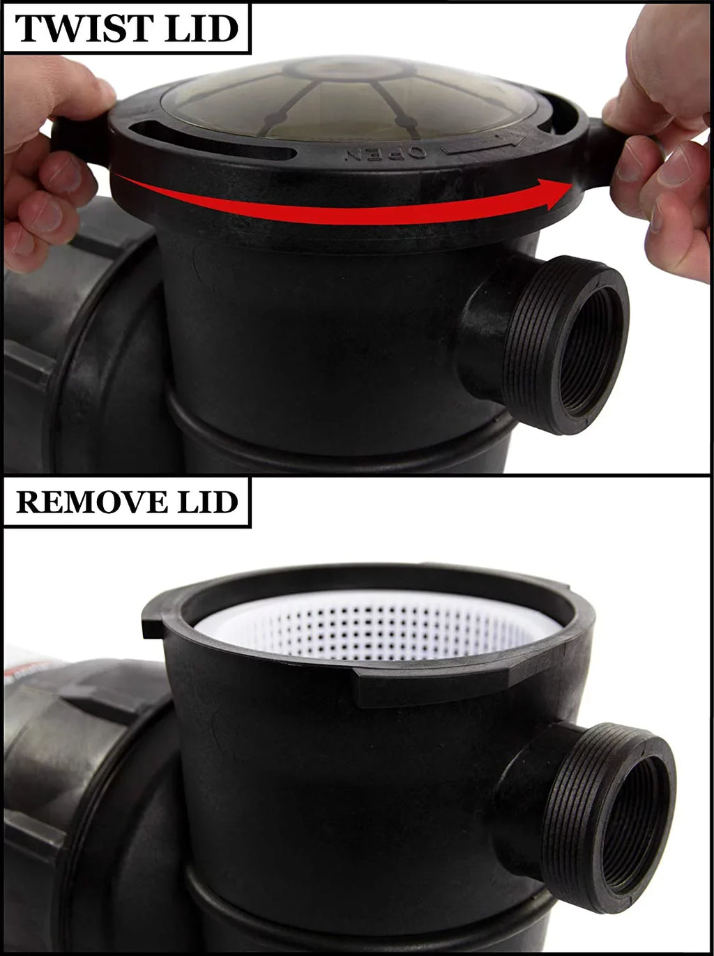 Rx Clear Radiant 19" Above-Ground Pool Sand Filter with 1  Extreme Force Pump