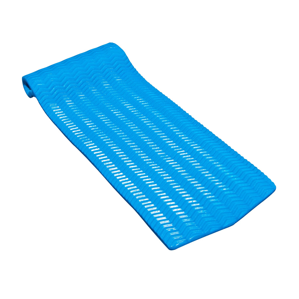 SWIMLINE ORIGINAL Foam Pool Float For Adults | Eva Float Floating Pool Mattress | Blue | Non-Sticky Foam | Includes Drawstring Storage Bag & Adjustable Pillow | Foam Pool Float | Pool Mat Adult