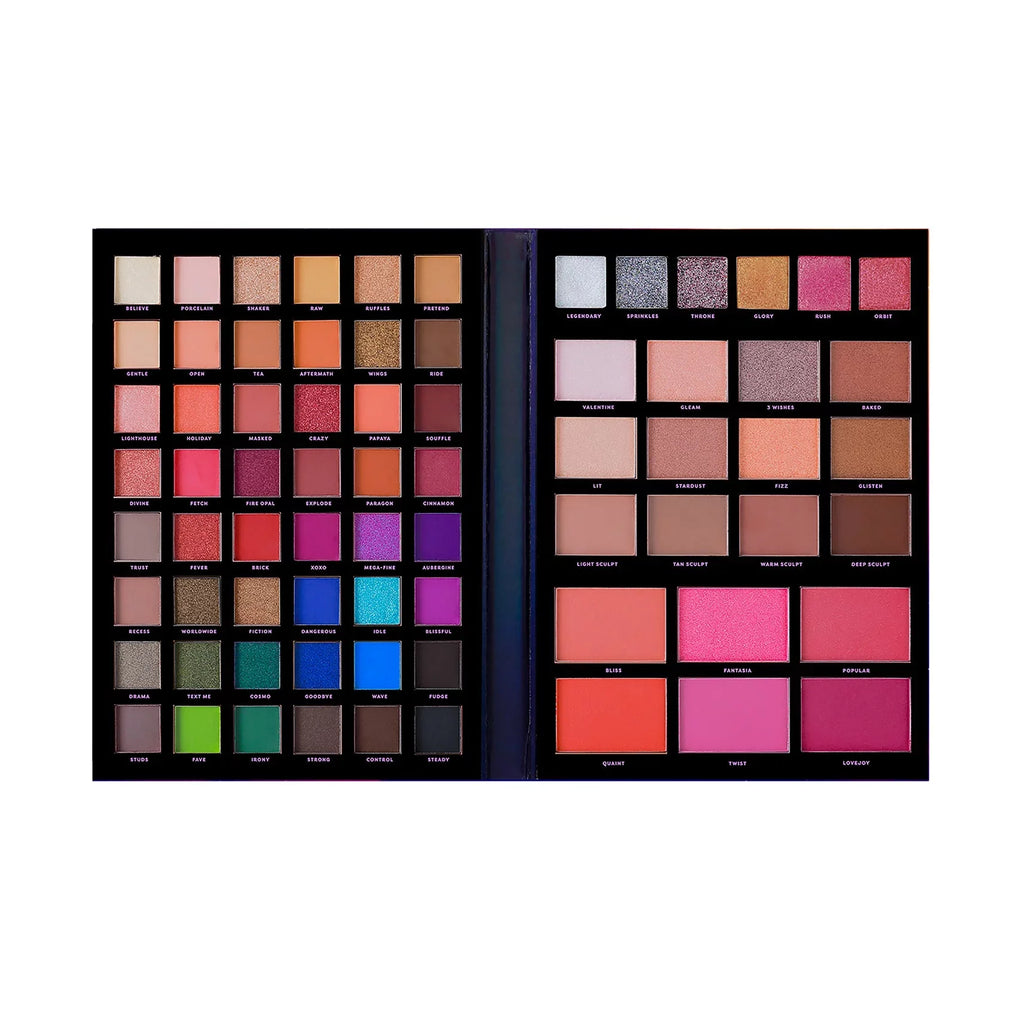 Profusion Cosmetics Euphoric Glam Colors| Glamourland 72pc Portfolio