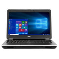 LATITUDE E6440 Laptop Computer, 2.60 GHz  i7 Dual Core Gen 4, 16GB DDR3 RAM, 240GB Solid State Drive (SSD) SSD Hard Drive, Windows 10 Home 64Bit, 14" Widescreen Screen (B GRADE)