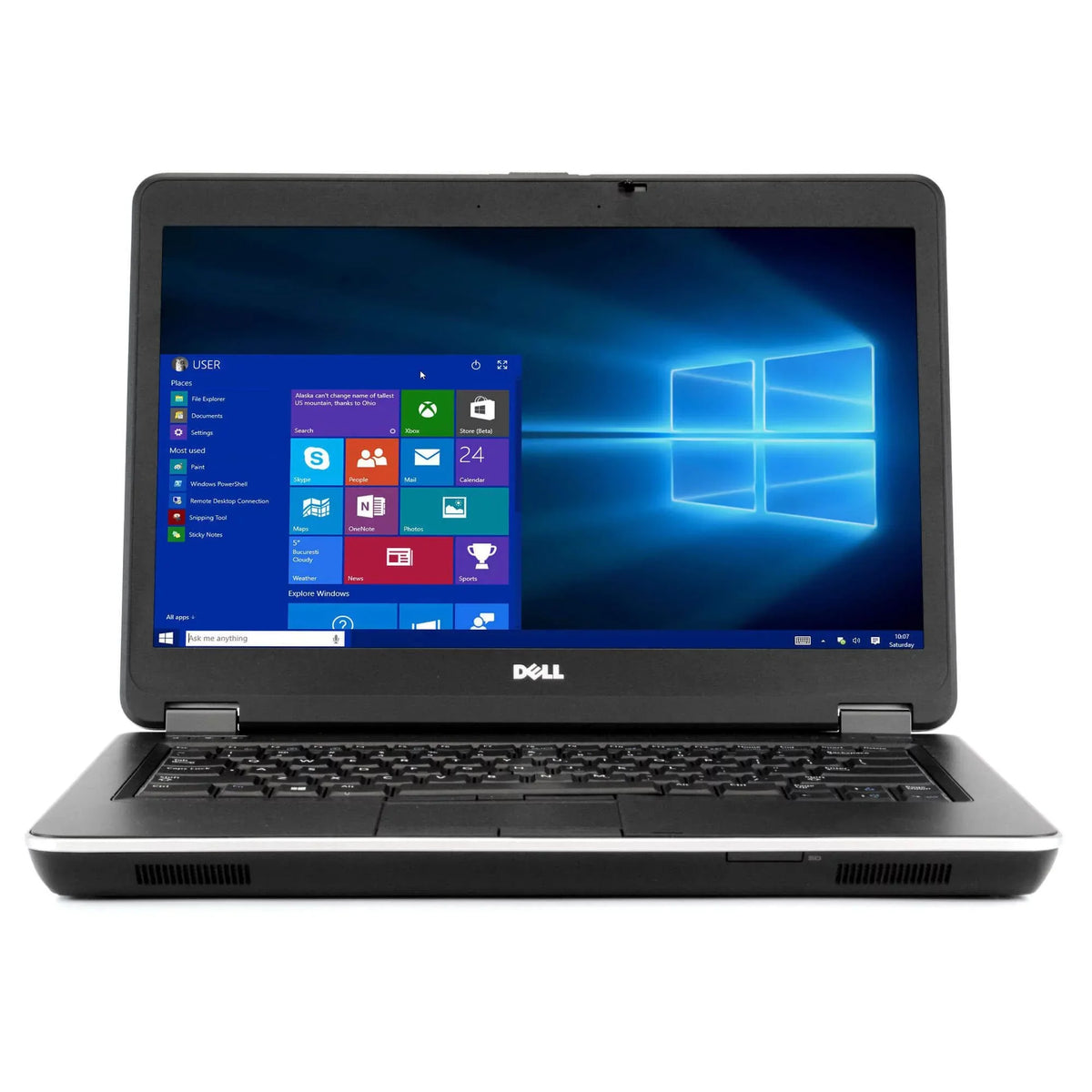LATITUDE E6440 Laptop Computer, 2.60 GHz  i7 Dual Core Gen 4, 16GB DDR3 RAM, 240GB Solid State Drive (SSD) SSD Hard Drive, Windows 10 Home 64Bit, 14" Widescreen Screen (B GRADE)