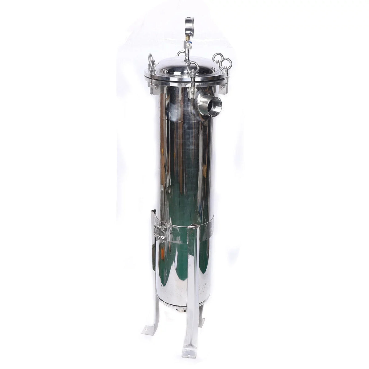 2" 150PSI Bag Filter Housing Pressure Fluid Filter Industrial Stainless Steel Filter