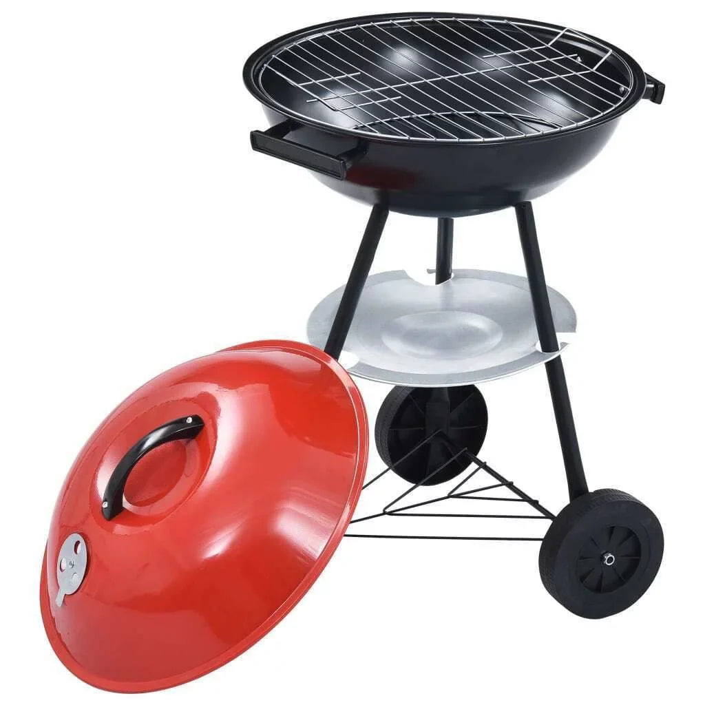 Portable Charcoal BBQ Grill. OnlineGymShop CB21707 29.5 in