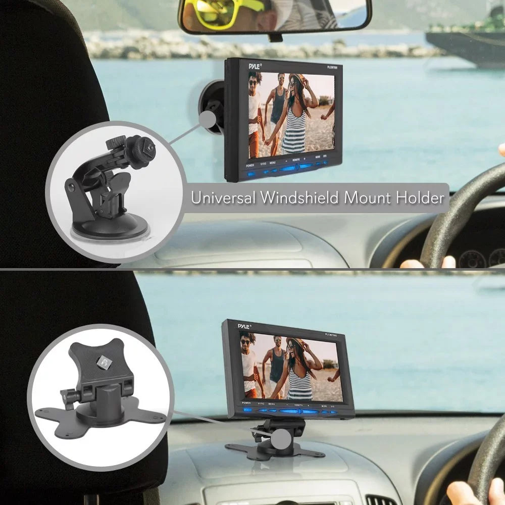 Scosche D4Tfcamk Back Up Camera System With 4.3 TFT Color LCD Dash Monitor And License Plate Frame Camera For Most Cars, Trucks And Suv'S With An OBD-II Interface