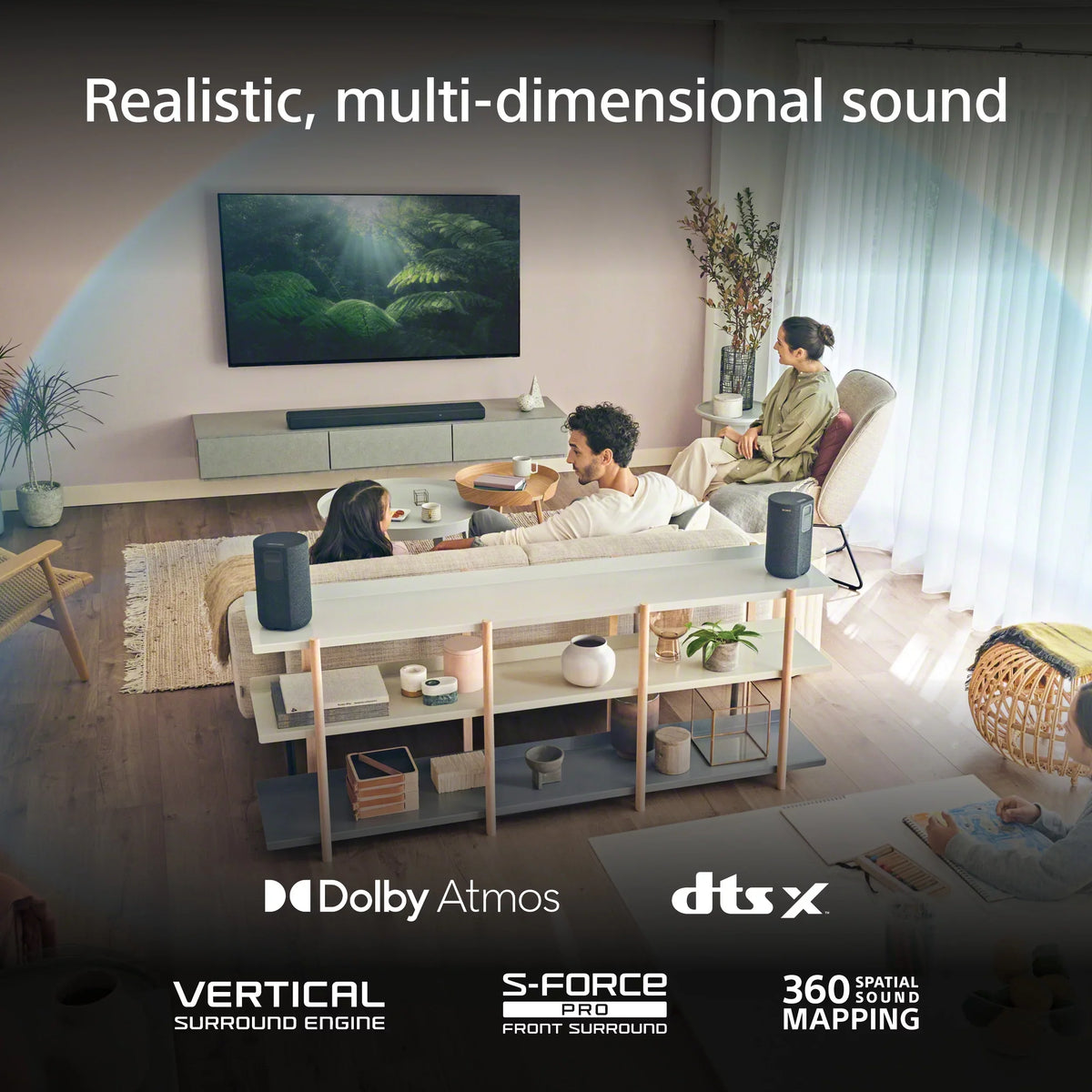 HT-A3000 3.1ch Soundbar with Dolby Atmos & DTS:X