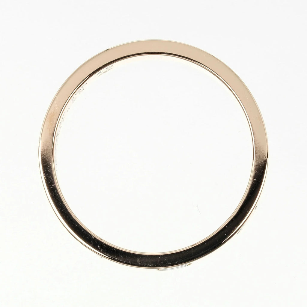 3.6g I132124020 (Good). Pre-Owned Cartier Love Wedding Ring Size 9, K18 PG Pink Gold, Approx