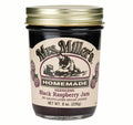 Jars. Miller's Homemade No Sugar Seedless Black Raspberry Jam, 2-Pack 8 oz. Mrs