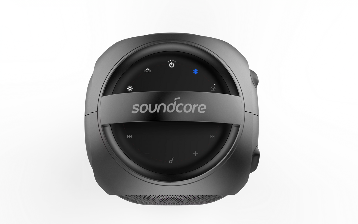 Soundcore Anker Rave Portable Bluetooth Speaker, Black, A3390Z11