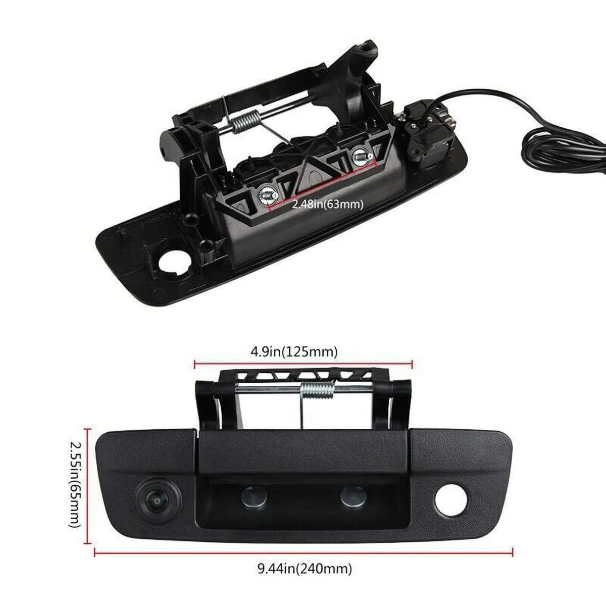 Waterproof Backup Camera for Dodge Ram 1500/2500/3500 2009-2017 Improved Parking and Reversing