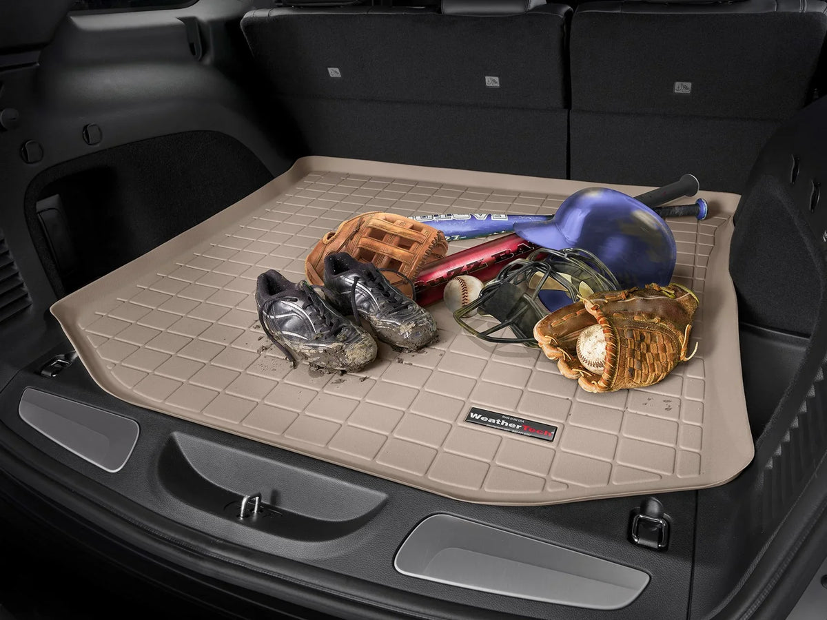 WeatherTech Cargo Trunk Liner suitable with 2004-2008 Chrysler Pacifica - Behind 2nd Row Seating, Tan