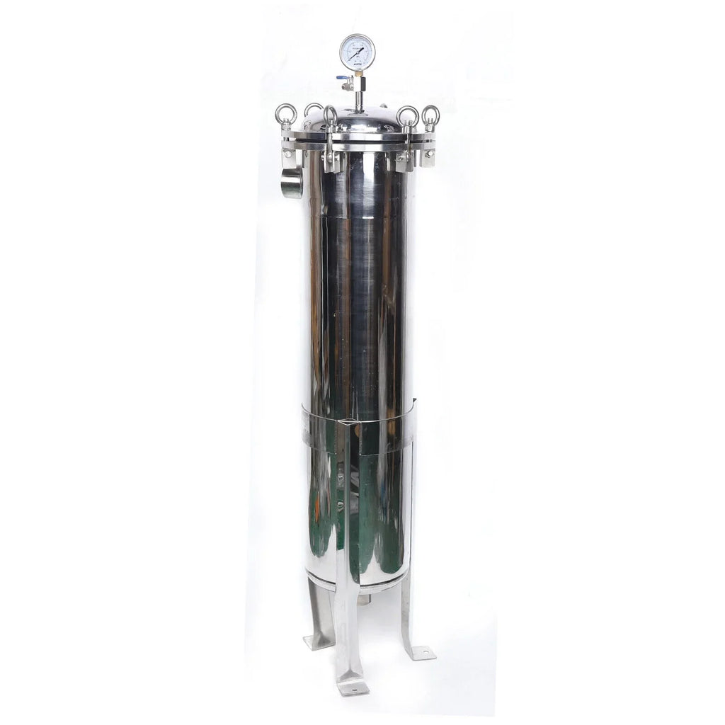 2" 150PSI Bag Filter Housing Pressure Fluid Filter Industrial Stainless Steel Filter