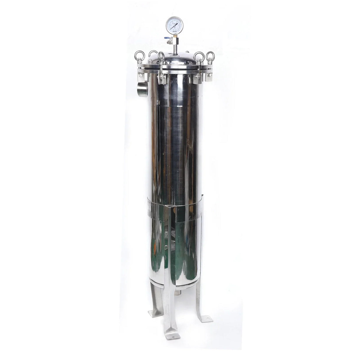 2" 150PSI Bag Filter Housing Pressure Fluid Filter Industrial Stainless Steel Filter
