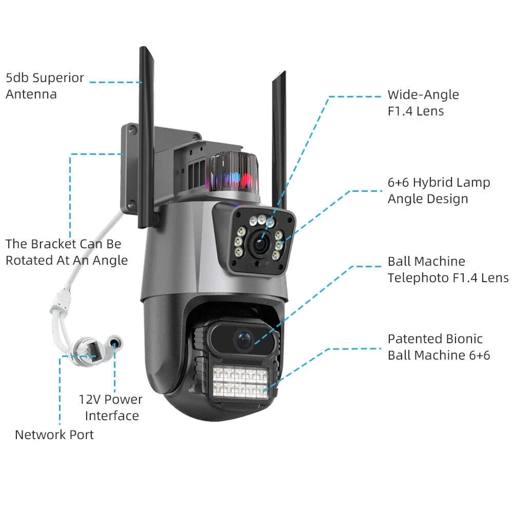 Jahyshow IP66 Outdoor Waterproof - Durable and Reliable for All Your Security Needs