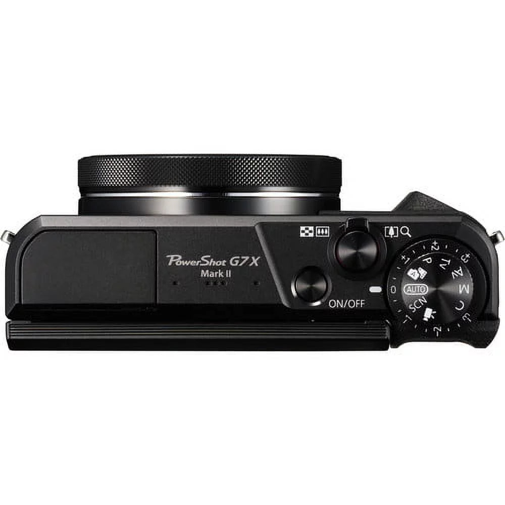 PowerShot G7X Mark II Digital Camera + Pixi Starter Bundle Kit