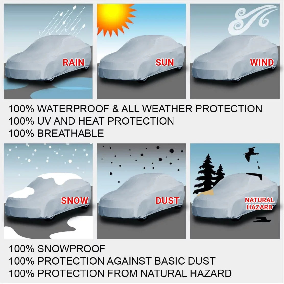 Custom Car shield Fits: [Mazda Miata] 2006-2009 Waterproof All-climate