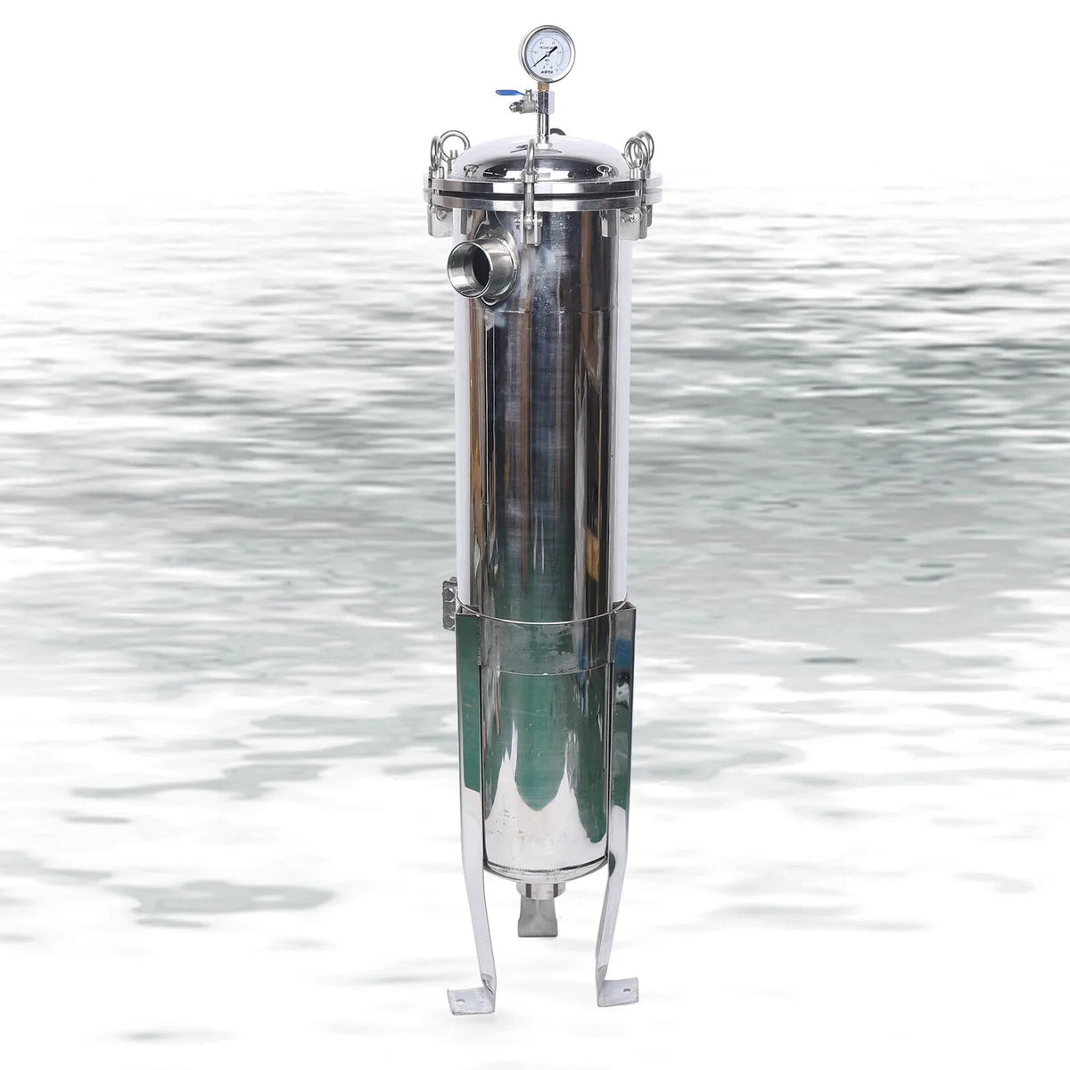 2" 150PSI Bag Filter Housing Pressure Fluid Filter Industrial Stainless Steel Filter