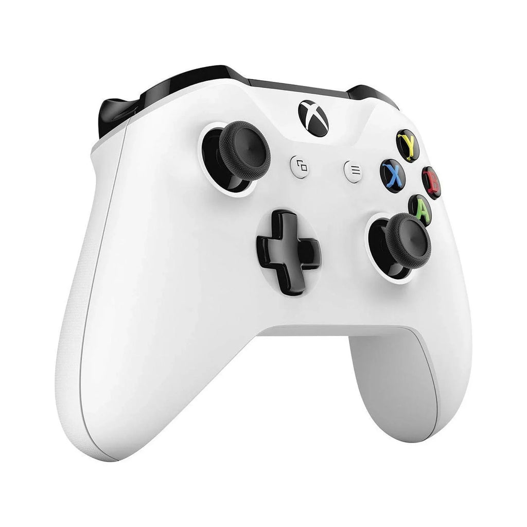 Pre-Owned  Xbox One X 1TB, 4K Ultra HD White with BOLT AXTION Cleaning Kit Headset Bundle (Refurbished: Like New)