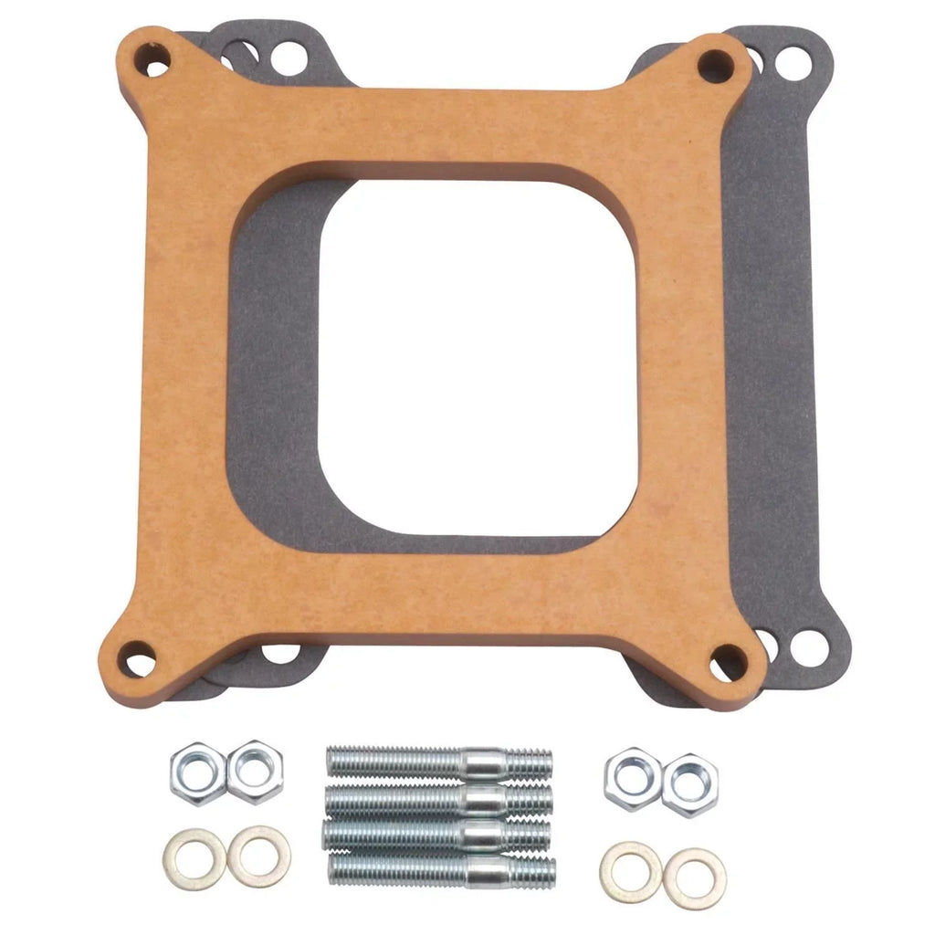 Edelbrock 8724 Edelbrock Holley Carburetor 1/2 in Open Wood Laminate Spacer