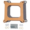 Edelbrock 8724 Edelbrock Holley Carburetor 1/2 in Open Wood Laminate Spacer