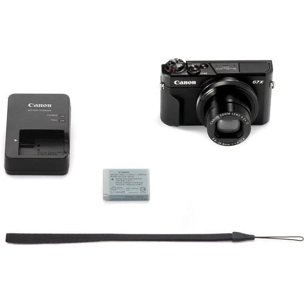 PowerShot G7X Mark II Digital Camera + Pixi Starter Bundle Kit