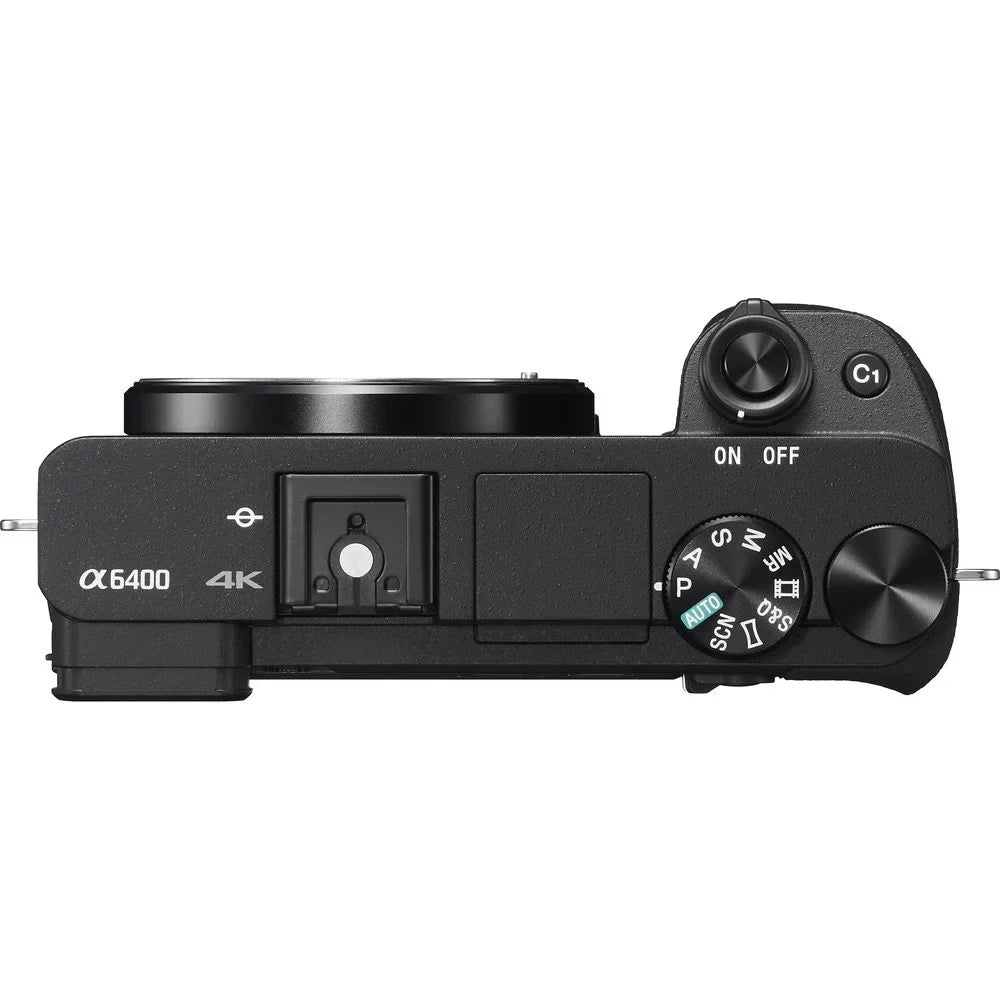 a6400 Mirrorless Camera +18-135mm f/3.5-5.6 OSS Lens +3 PC Filter +64GB