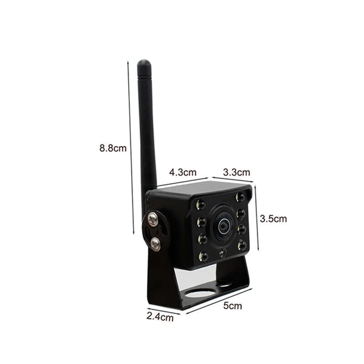 Aibecy WiFi Wireless Car Rear View Camera Truck Bus ~36V Automobile LED Reverse HD Night Vision Backup Camera, IP67 Waterproof Wireless Reversing Monitor