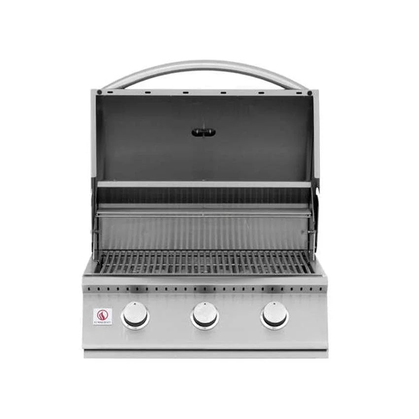 Summerset Sizzler 26-Inch 3-Burner Built-In Propane Gas Grill - SIZ26-LP