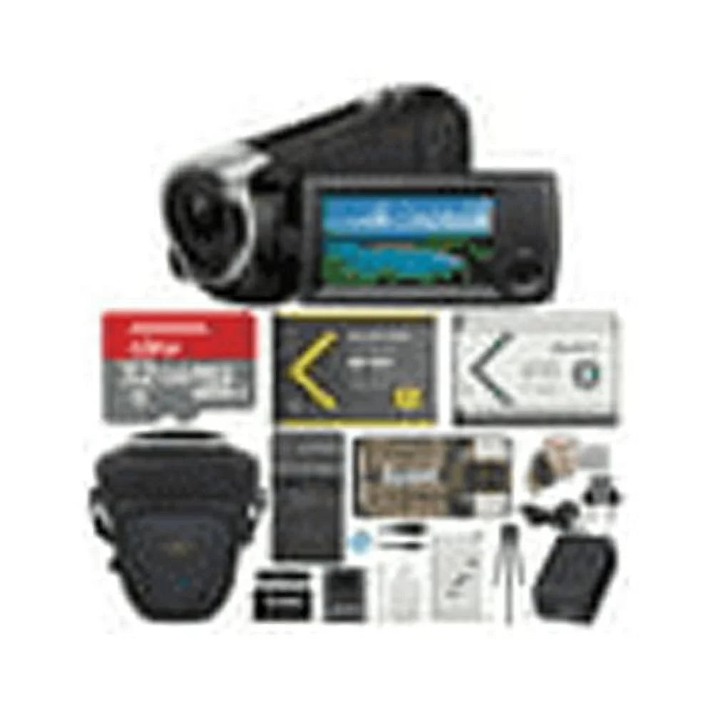 CX405 Handycam 1080p Camcorder with 32GB SD Card and Accessory Bundle