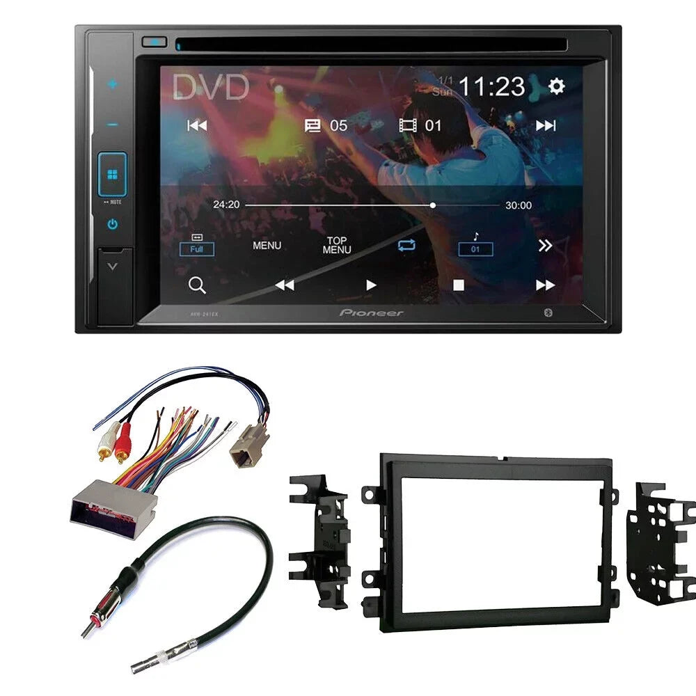 Pioneer AVH-240EX Double DIN DVD Camera Dash install Kit for 2007-2014  ExpeditionPioneer AVH-240EX Double DIN DVD Camera Dash install Kit for 2007-2014  Expedition