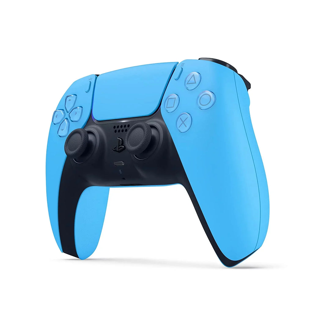 Playstation 5 Disc Version ( PS5 Disc) with Extra Starlight Blue Controller and Black PULSE 3D Headset Bundle