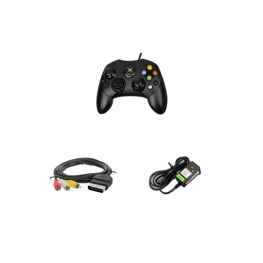 Pre-Owned  Original Xbox Console with Controller, Power Supply, and AV Cable,Black
