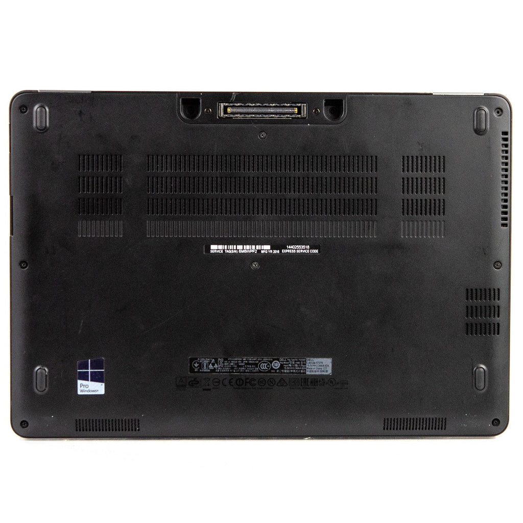 Used  Latitude E7270 12.5" Laptop Core i5 8GB 128GB SSD M.2 Integrated Graphics Win 10 Pro B v.WCA