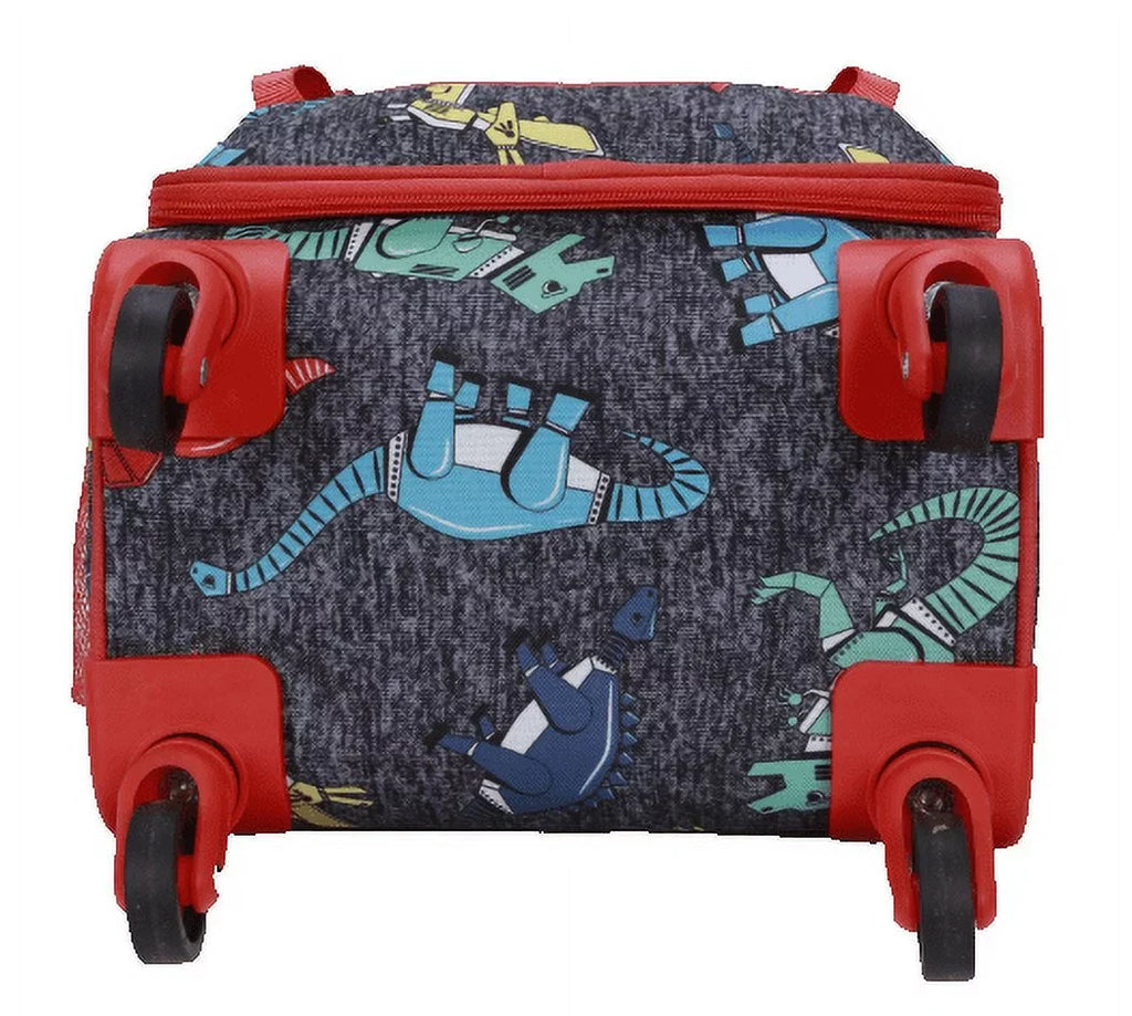 CRCKT 3 PC LET'S DINO SOAR SOFTSIDE WITH PACKING CUBE AND LUGGAGE TAG