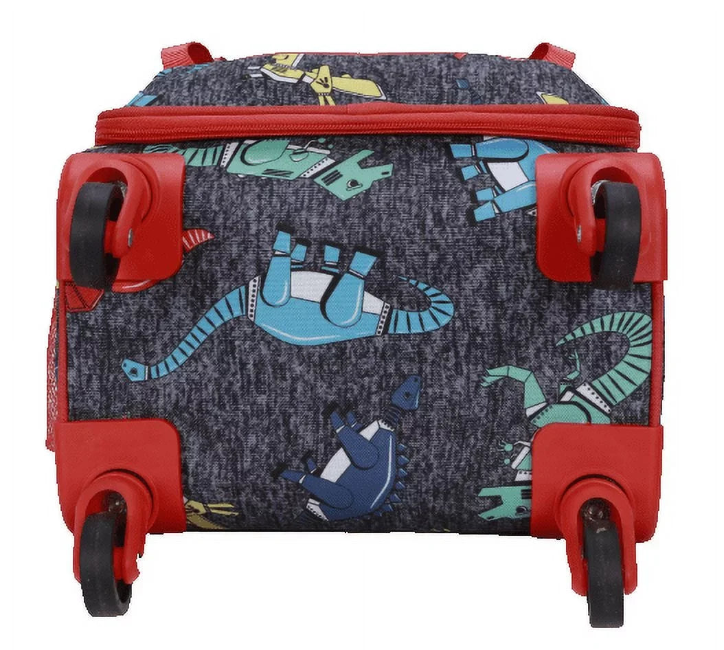 CRCKT 3 PC LET'S DINO SOAR SOFTSIDE WITH PACKING CUBE AND LUGGAGE TAG