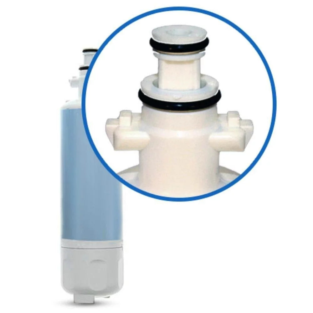 Replacement liquid Filter for  LFXS29626B / LFXS29626S / LFXS29626W / LFXS29766S Refrigerators (2 Pack)