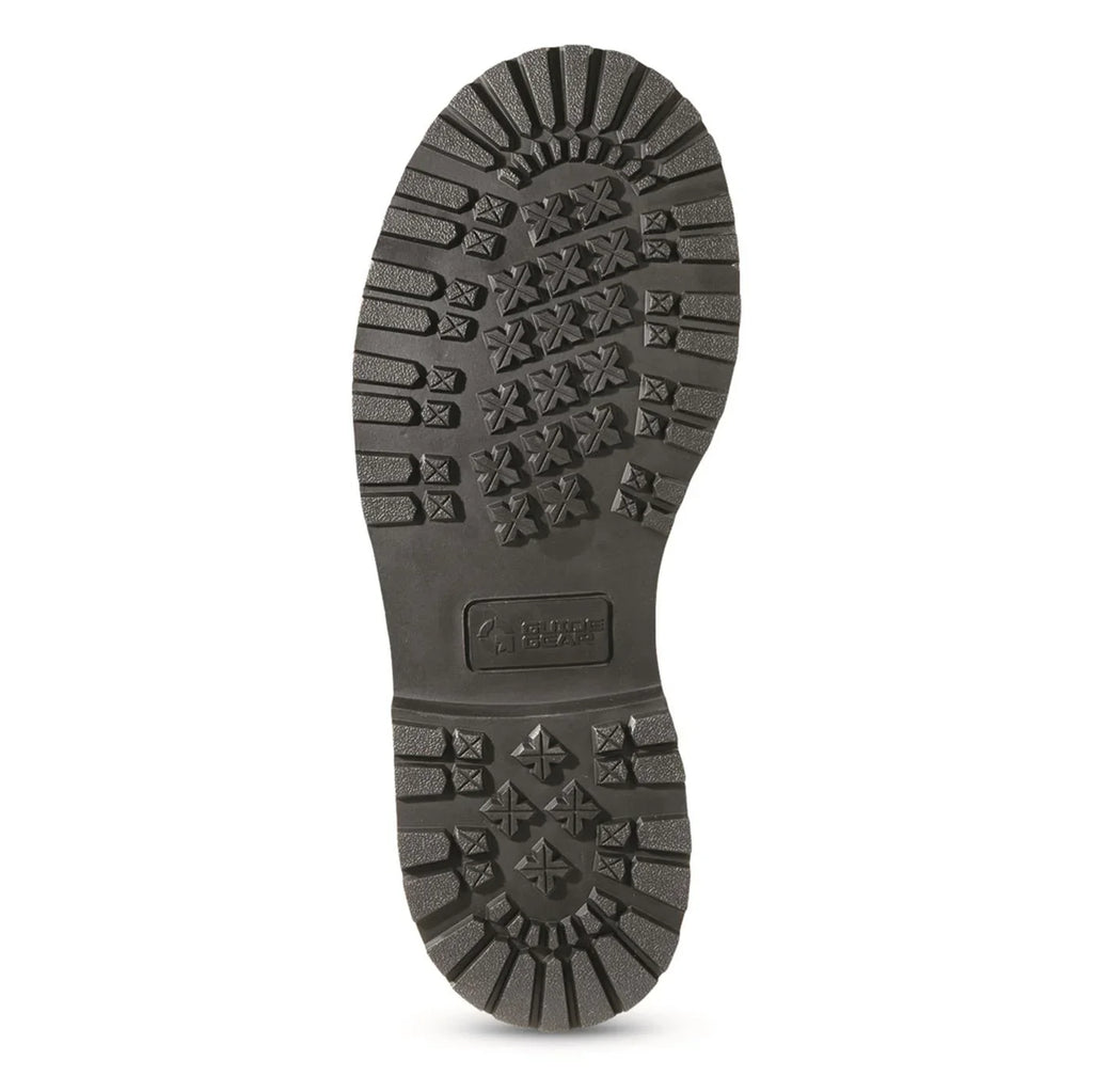 Guide Gear Rugged Timber Mens Chukka Boots Waterproof Leather Work Shoes, Moisture Wicking Insoles, Pull-On Ankle Boot