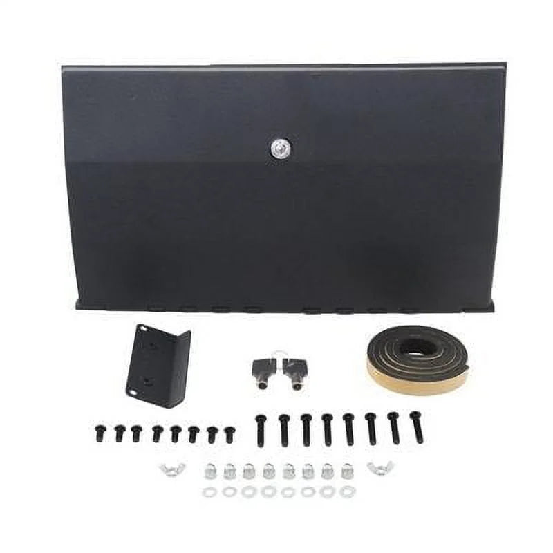 Smittybilt 812201 Vaulted Glove Box Door - Black Fits select: 1997-2006 JEEP WRANGLER / TJ