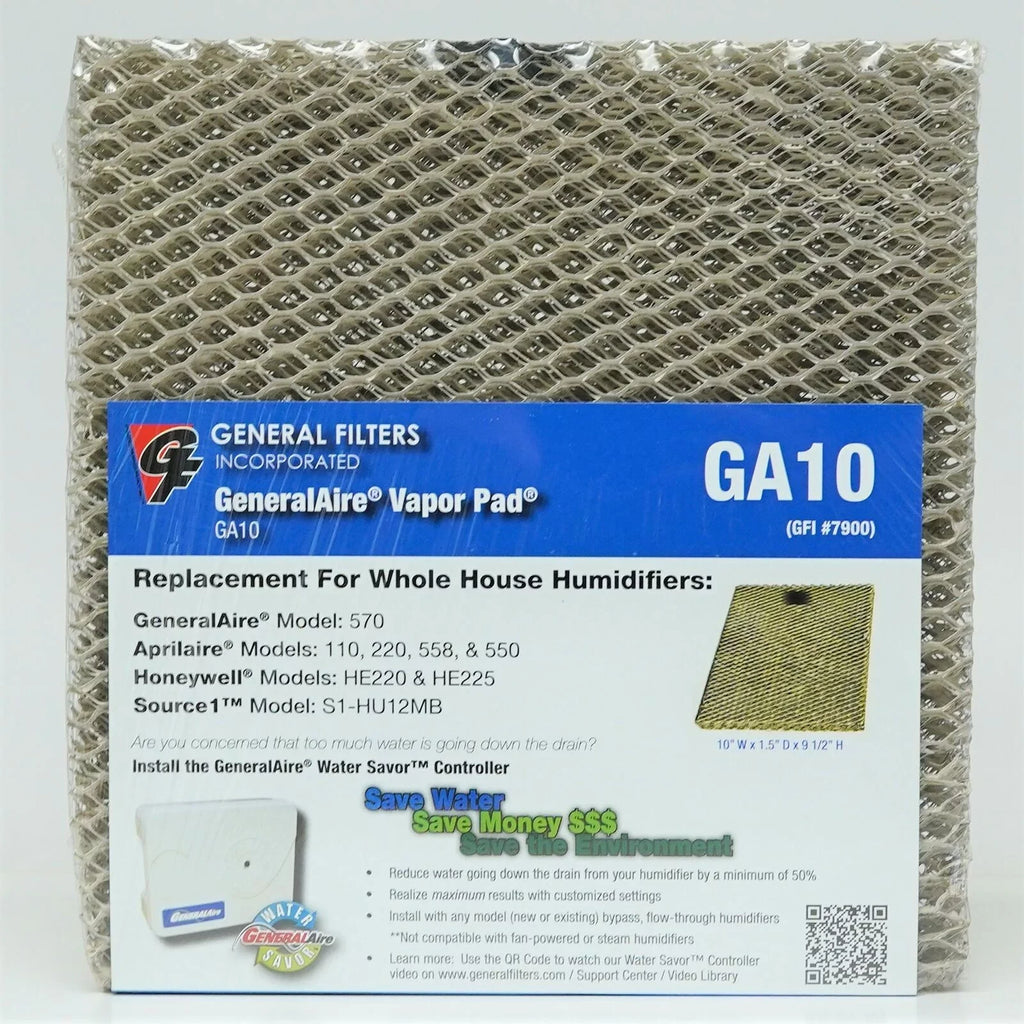 10-2 2PAK #10 for Aprilaire Humidifier 500 550 aqua Panel Pad Filter