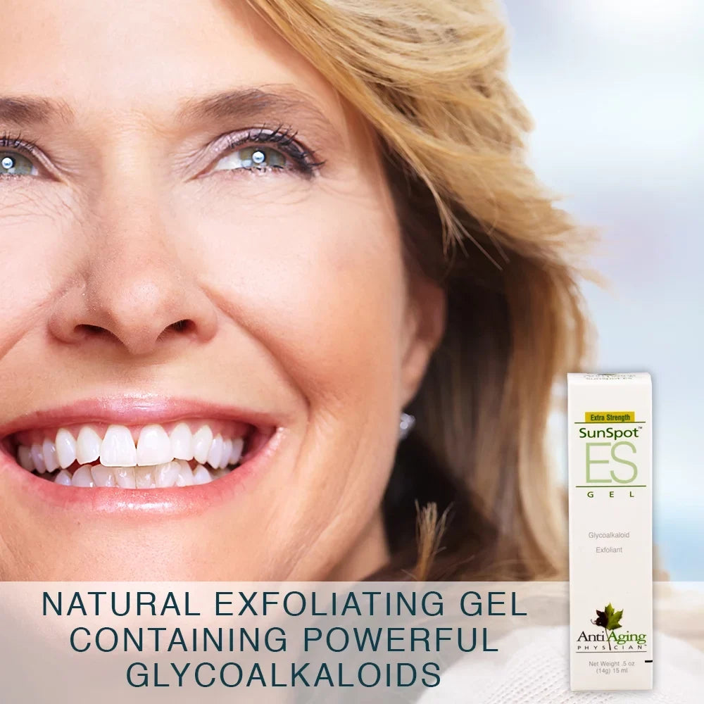 Lane Innovative - SunSpot ES, Natural Exfoliant Gel (0.5 Ounce)