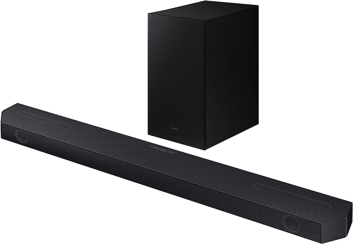 HW-Q600C 3.1.2ch Soundbar and Subwoofer with Dolby Atmos with a Walts TV SOUNDBAR-MOUNT for appropriate Soundbars Under 15lb (2023)