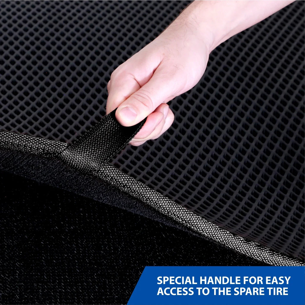 Goodyear Custom Fit Cargo Mat Liner for Nissan Murano 2015-2024 - Heavy Duty Trunk Liner, Dimond Shape,Luggage with Waterproof,Liquid & Dirt Trapping Technology - Anti-Slip Cargo Liner - GY004520