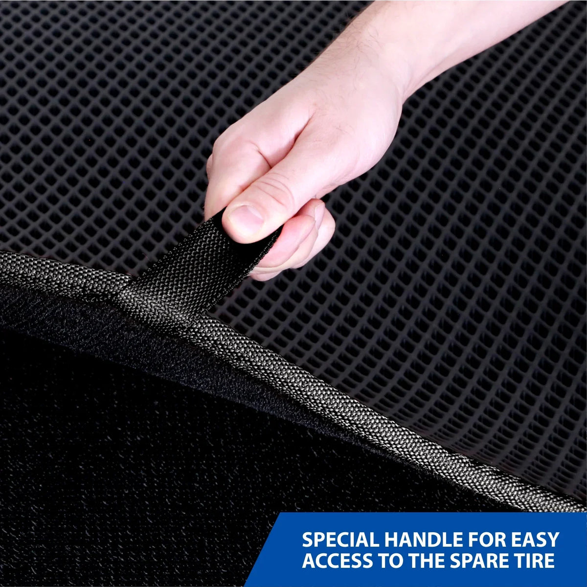 Goodyear Custom Fit Cargo Mat Liner for Nissan Murano 2015-2024 - Heavy Duty Trunk Liner, Dimond Shape,Luggage with Waterproof,Liquid & Dirt Trapping Technology - Anti-Slip Cargo Liner - GY004520