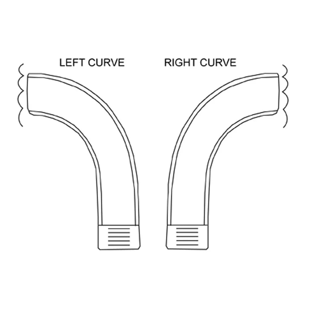 Smith 610-209-58210 Rogue2 Pool Slide Left Curve Taupe for Swimming Pools. S.R