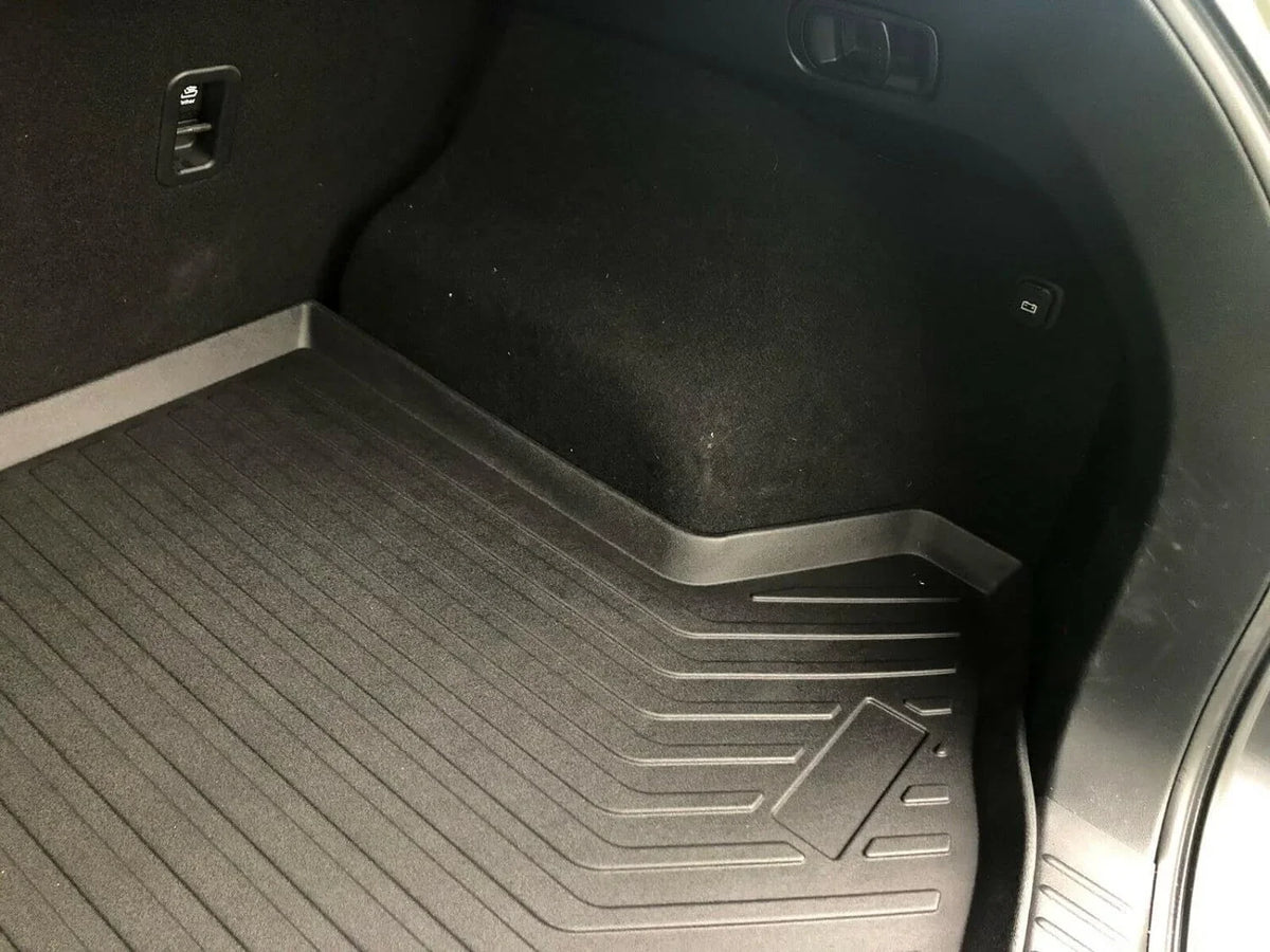 EACCESSORIES EA Cargo Liner – Trunk Mat for Mazda CX-5 CX5 2017-2023 – climate-immune Trunk Mats for Cars with Raised Lip – Non-Slip Car Trunk Mat Rubber – Easy to Install – Laser Pre-Cut Design