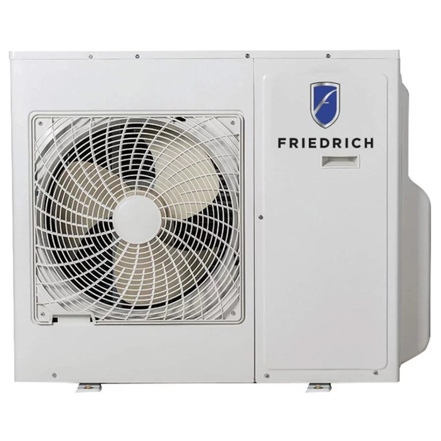 Friedrich 32000 BTU Floating Air Pro Quad-Zone Mini Split Air Conditioner with Heat Pump Bundle with Floating Air Pro Indoor 12000 BTU Wall Air Conditioner and Heating