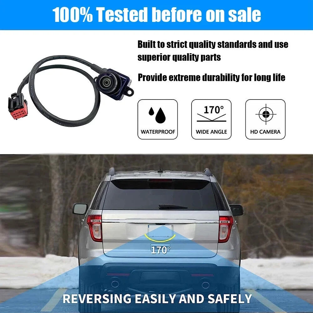 JLLOM Rear View Camera 68417057AA - Improve Your Visibility - suitable with RAM PROMASTER 1500 2500 3500 (2018-2021)