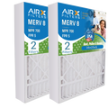 16x25x5 Air Filter MERV 8 Comparable to MPR 700 & FPR 5 appropriate with ReservePro 4511 Premium USA Made 16x25x5 Furnace Filter 2 Pack by AIRX FILTERS WICKED CLEAN AIR.